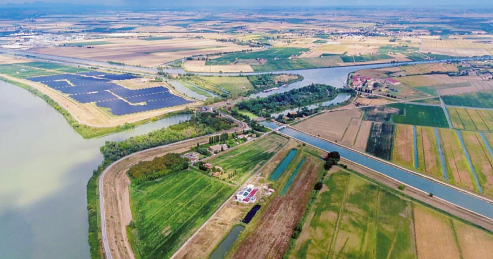 Il cuneo salino a 7 chilometri