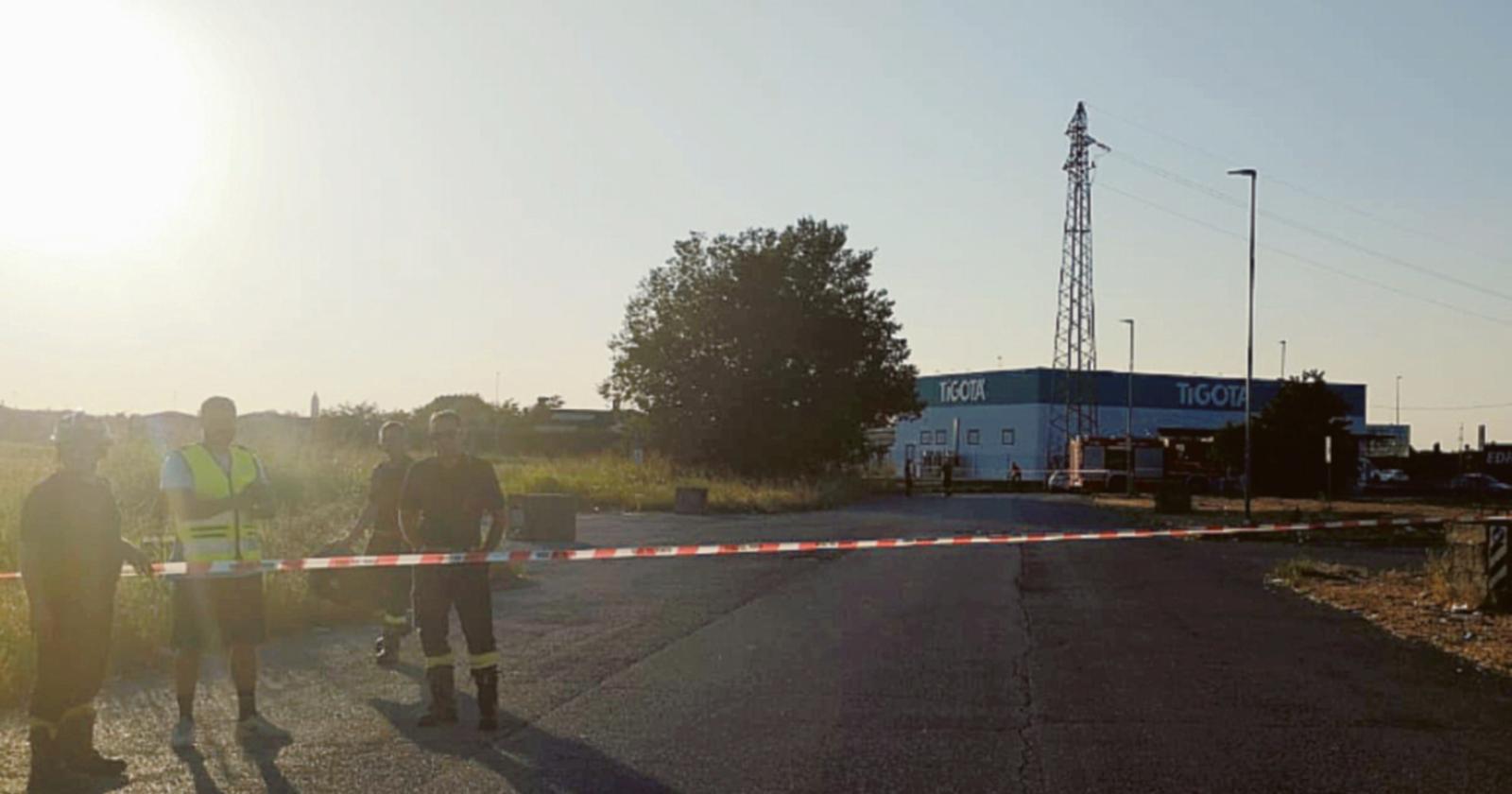 Fuga di gas, spavento in paese
