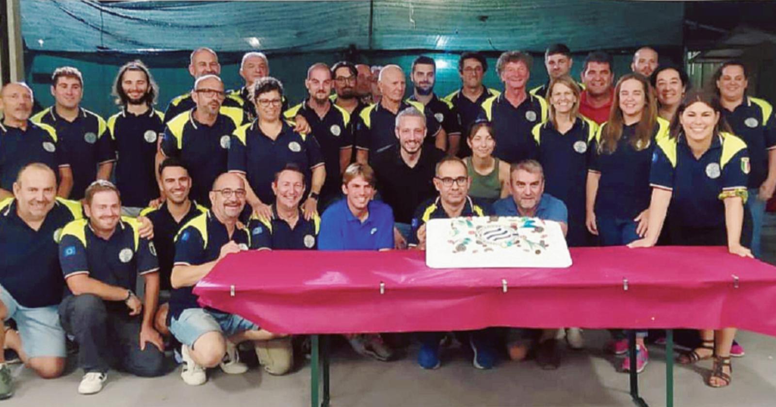 Protezione civile in festa