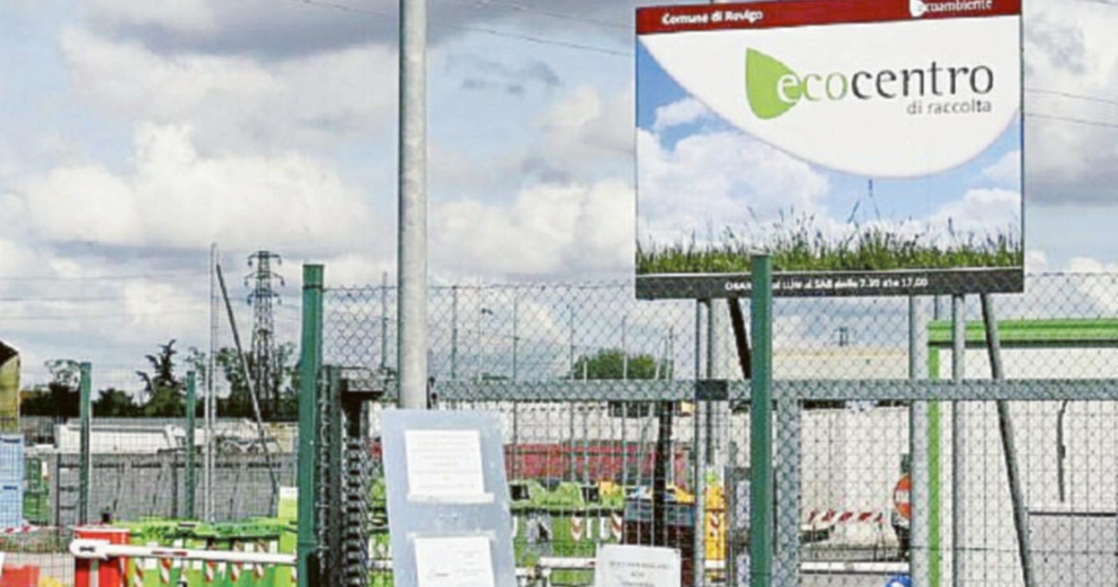 L’ecocentro aprirà anche il sabato mattina 