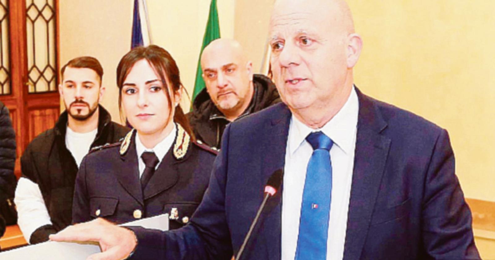 “Un grazie a tutti i miei uomini”