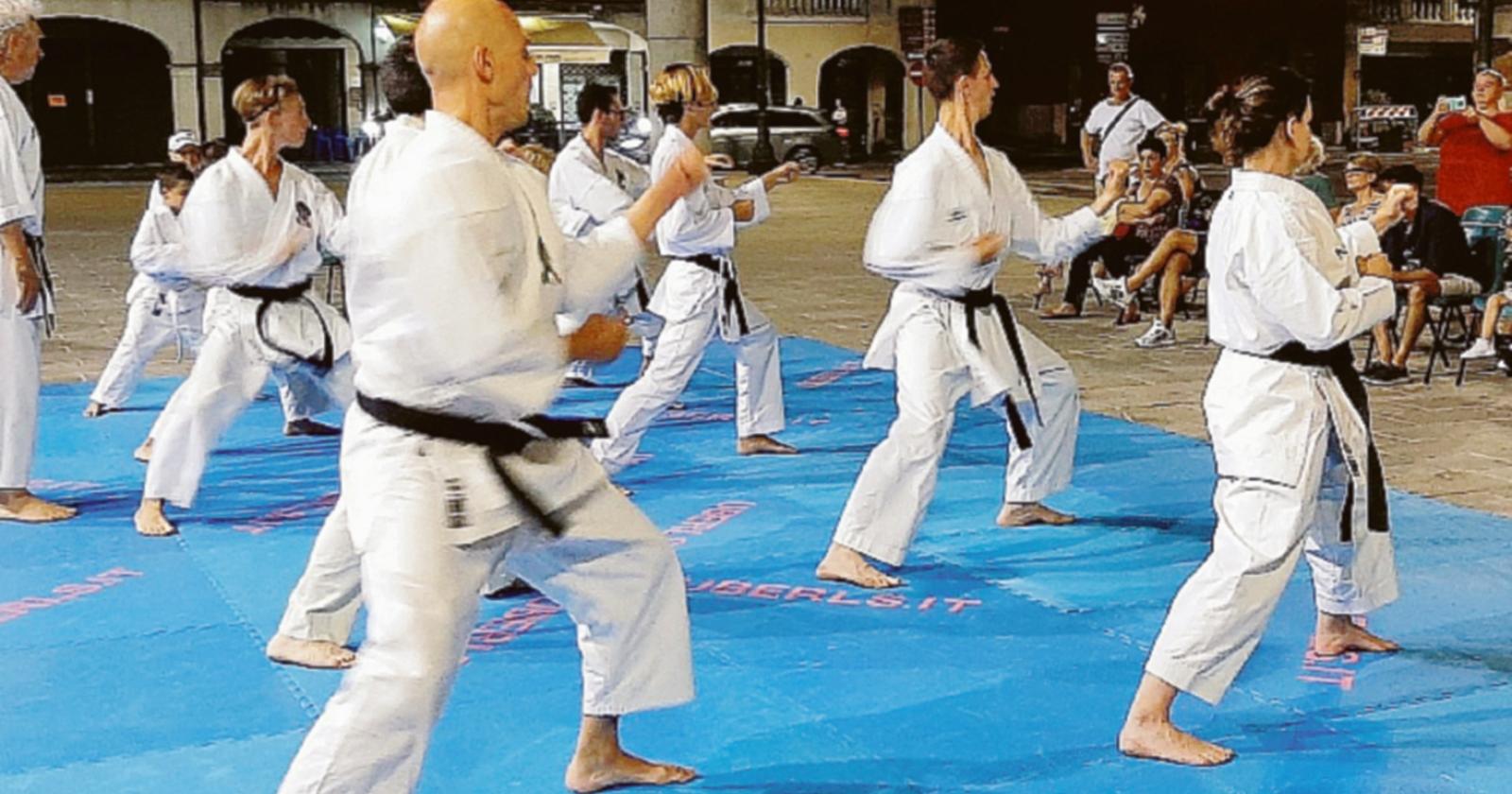 Serata di sport in piazza centrale
