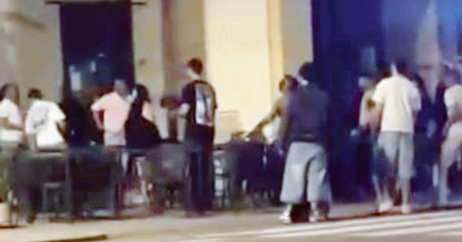 Notta da paura tra calci e pugni