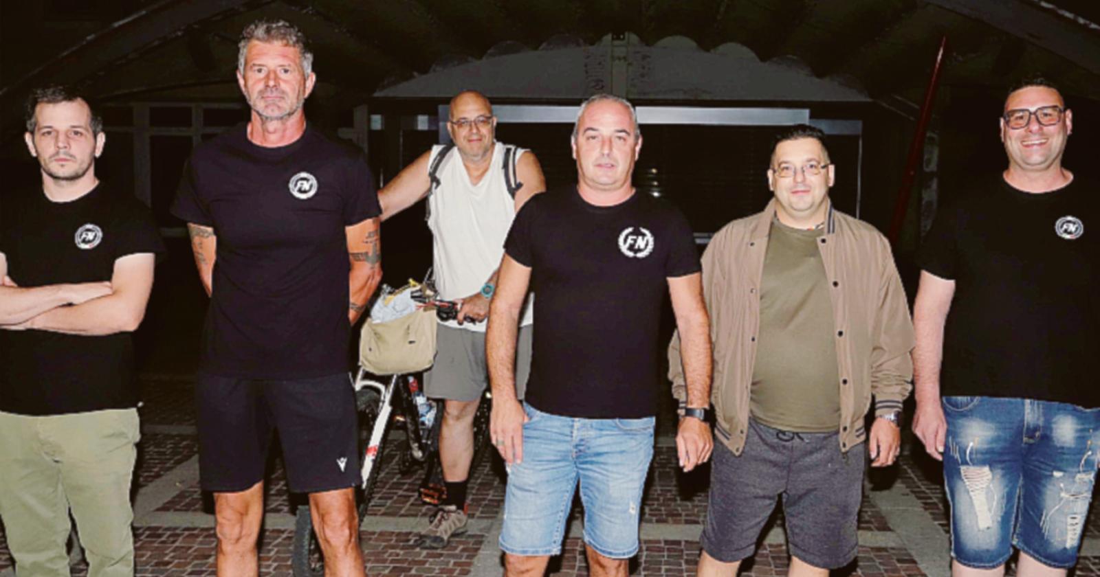 I militanti di Forza Nuova “Così ci riprendiamo la città”