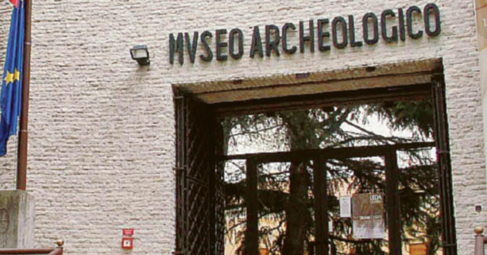 Il museo archeologico non si ferma