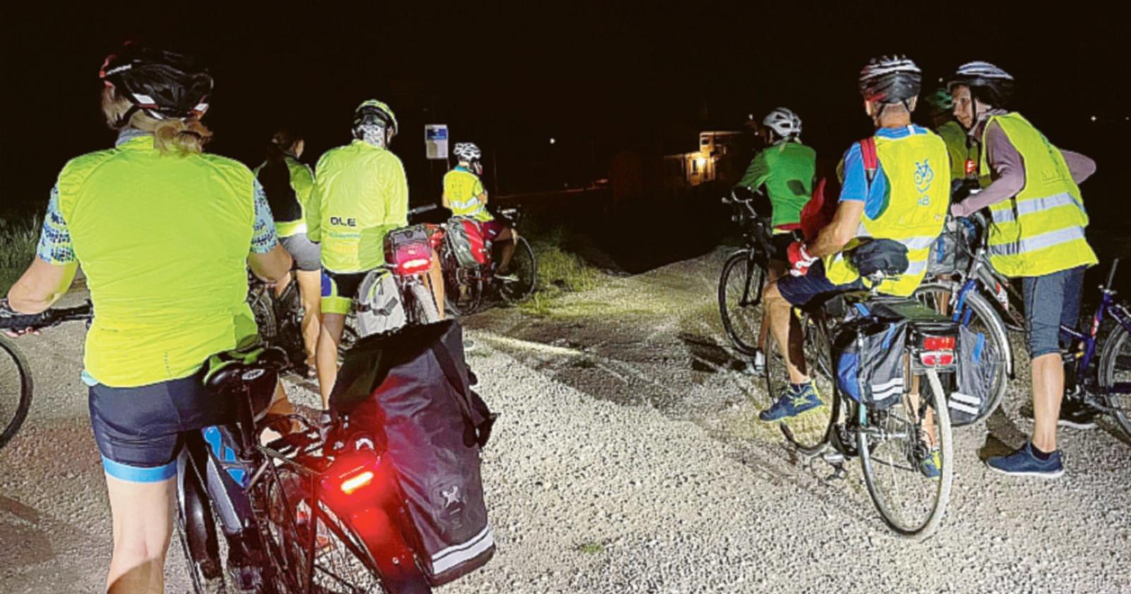 Le pedalate al chiaro di luna