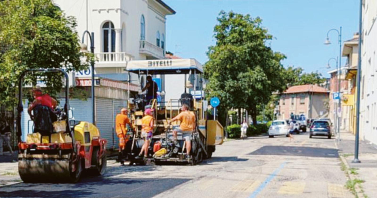 Scocca l’ora di strade e marciapiedi