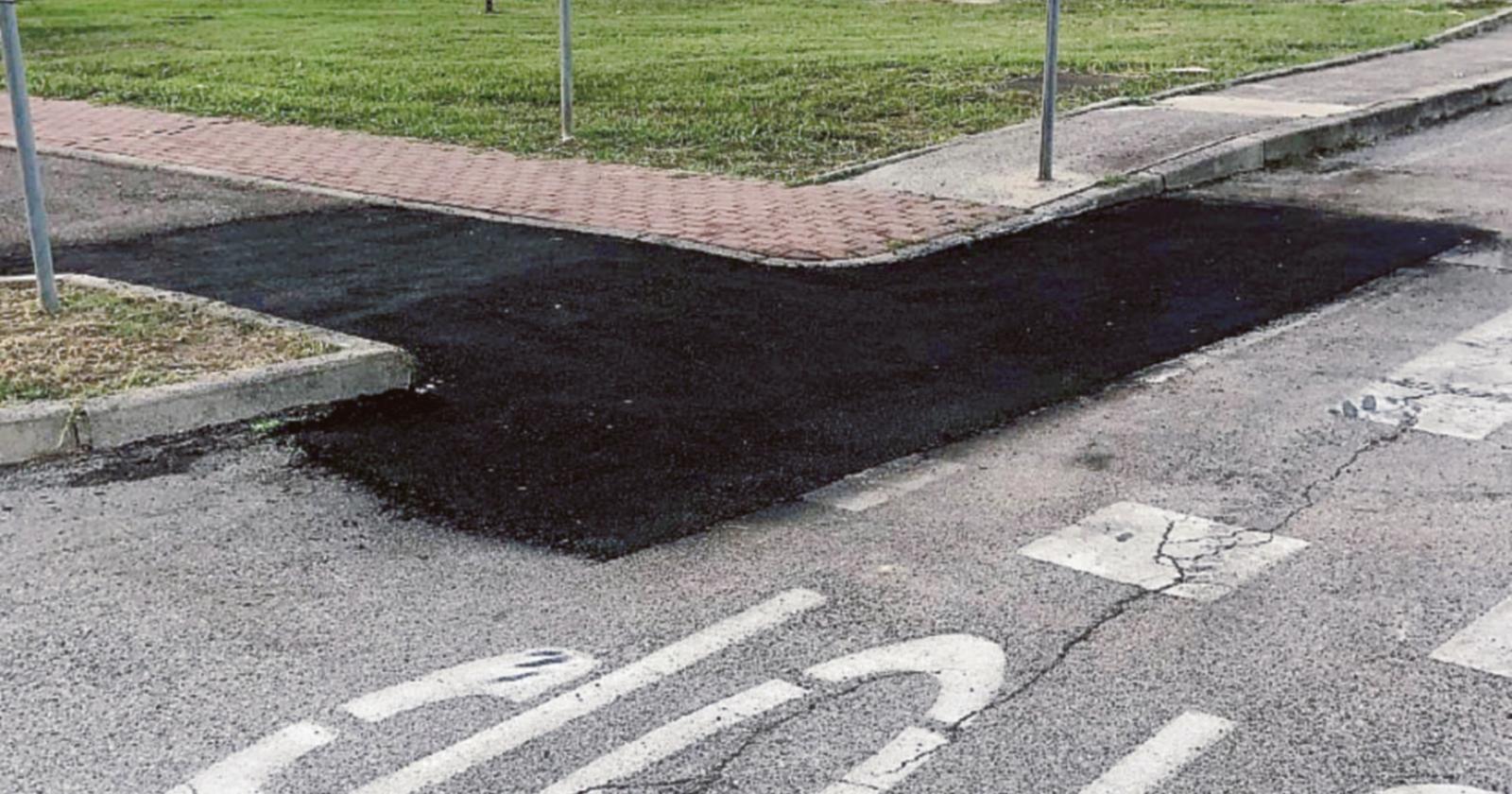 “Ora la pista ciclabile è più sicura”