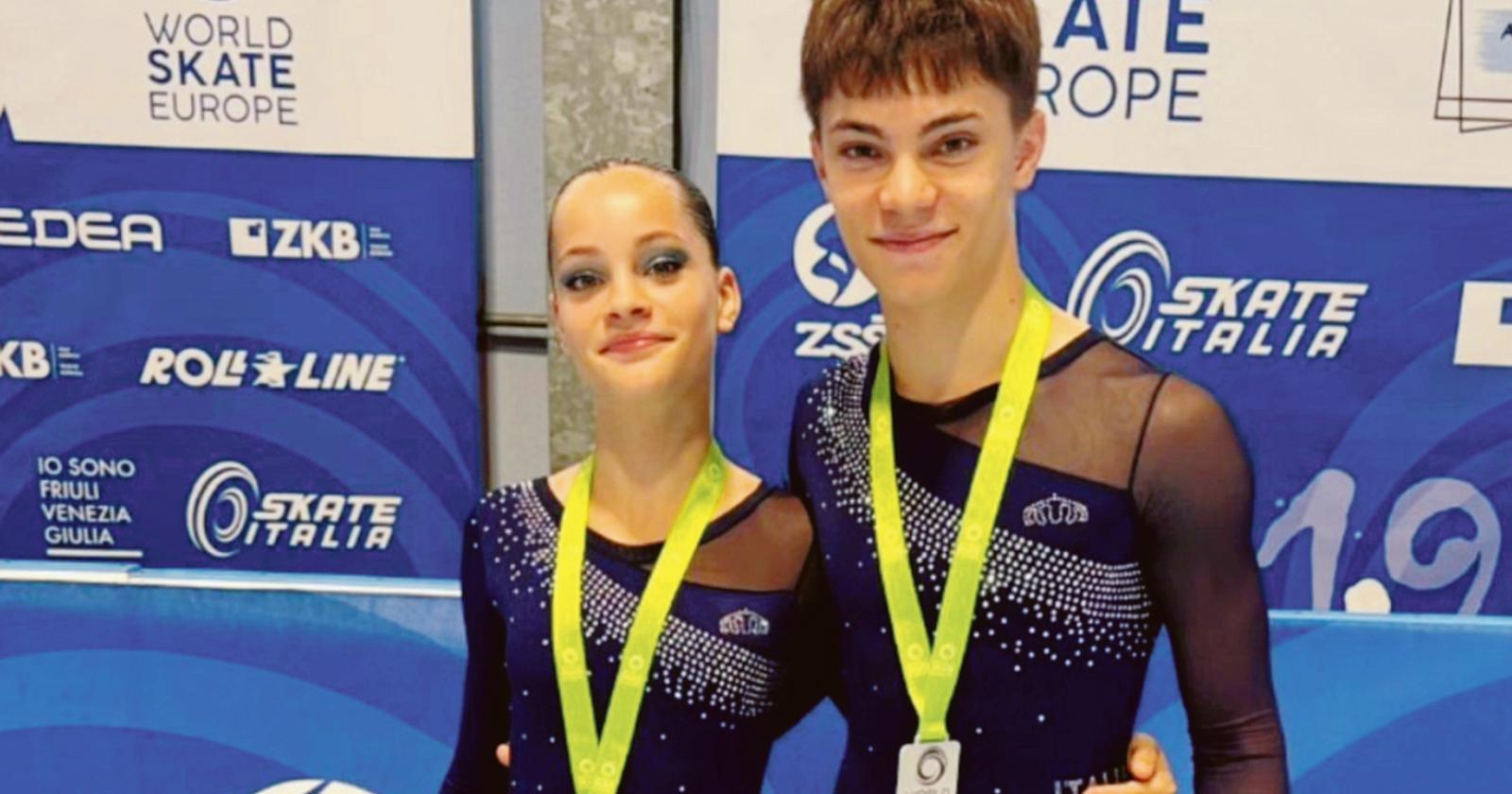Riccardo e Martina d’argento vivo