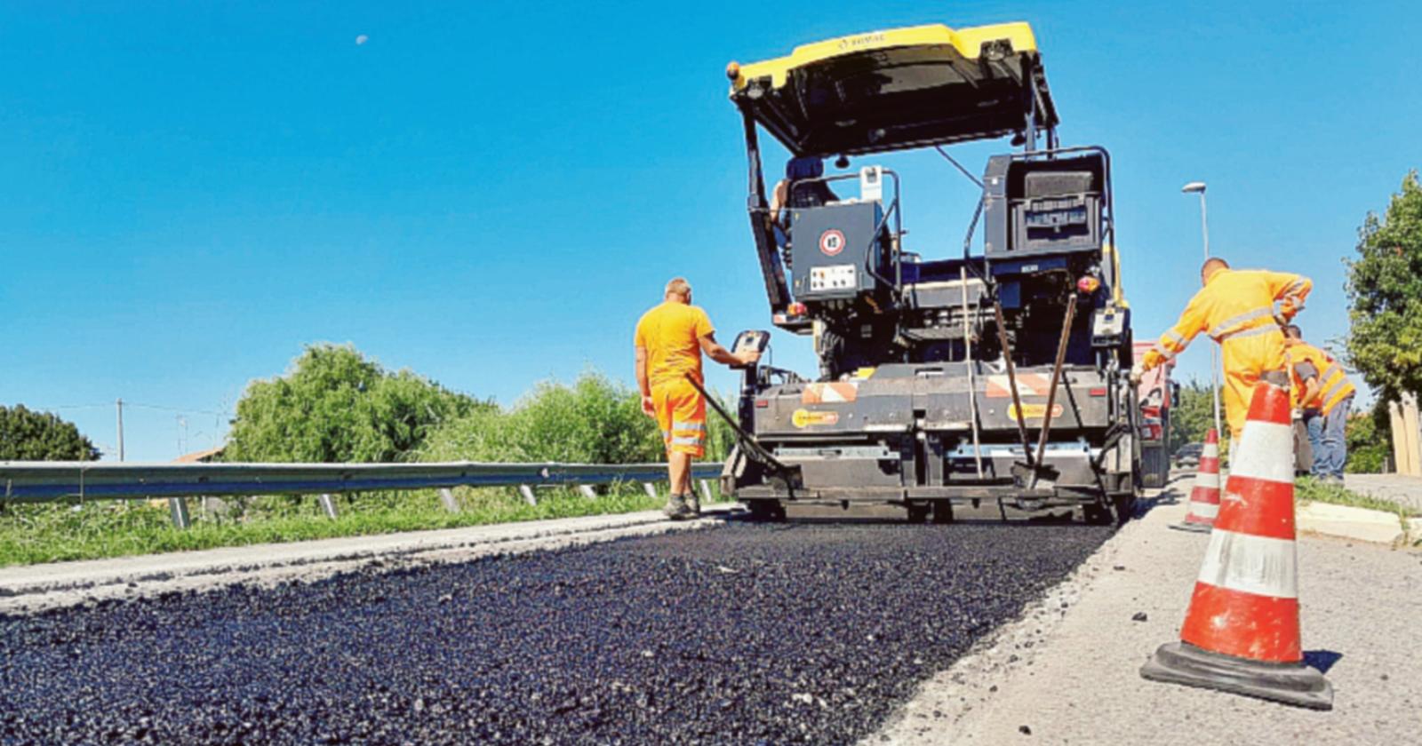 Asfalti per 400mila euro
