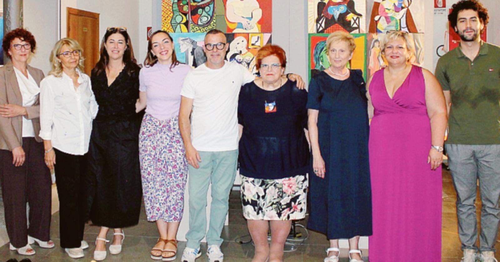 La Tavolozza mostra la sua arte