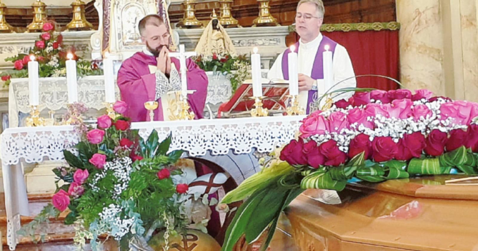 Addio Albina, donna di fede