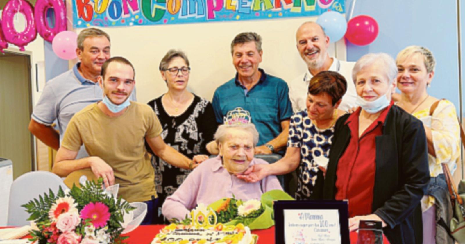 Nonna Amelia compie 100 anni