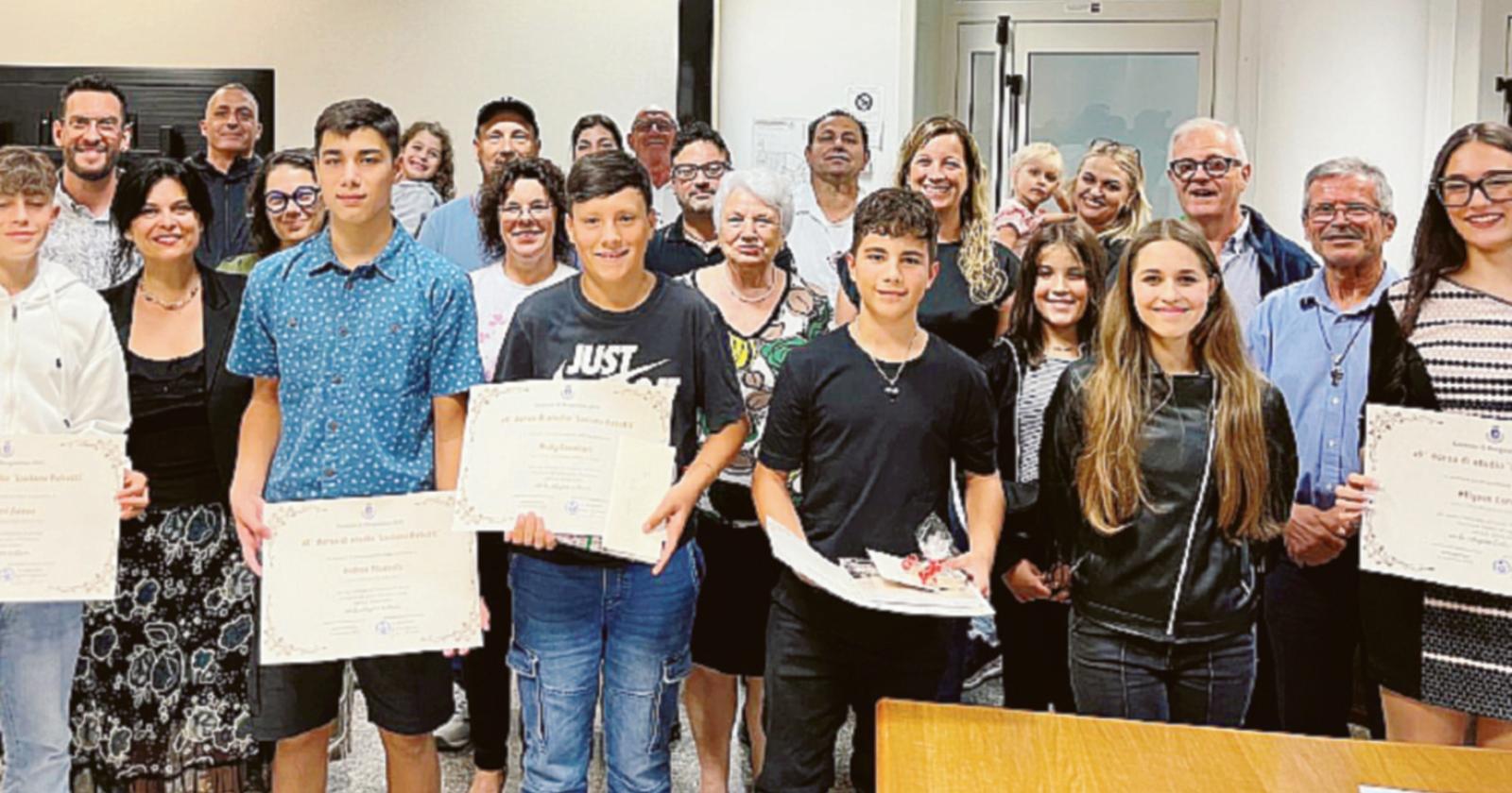 Premiati sei studenti eccellenti