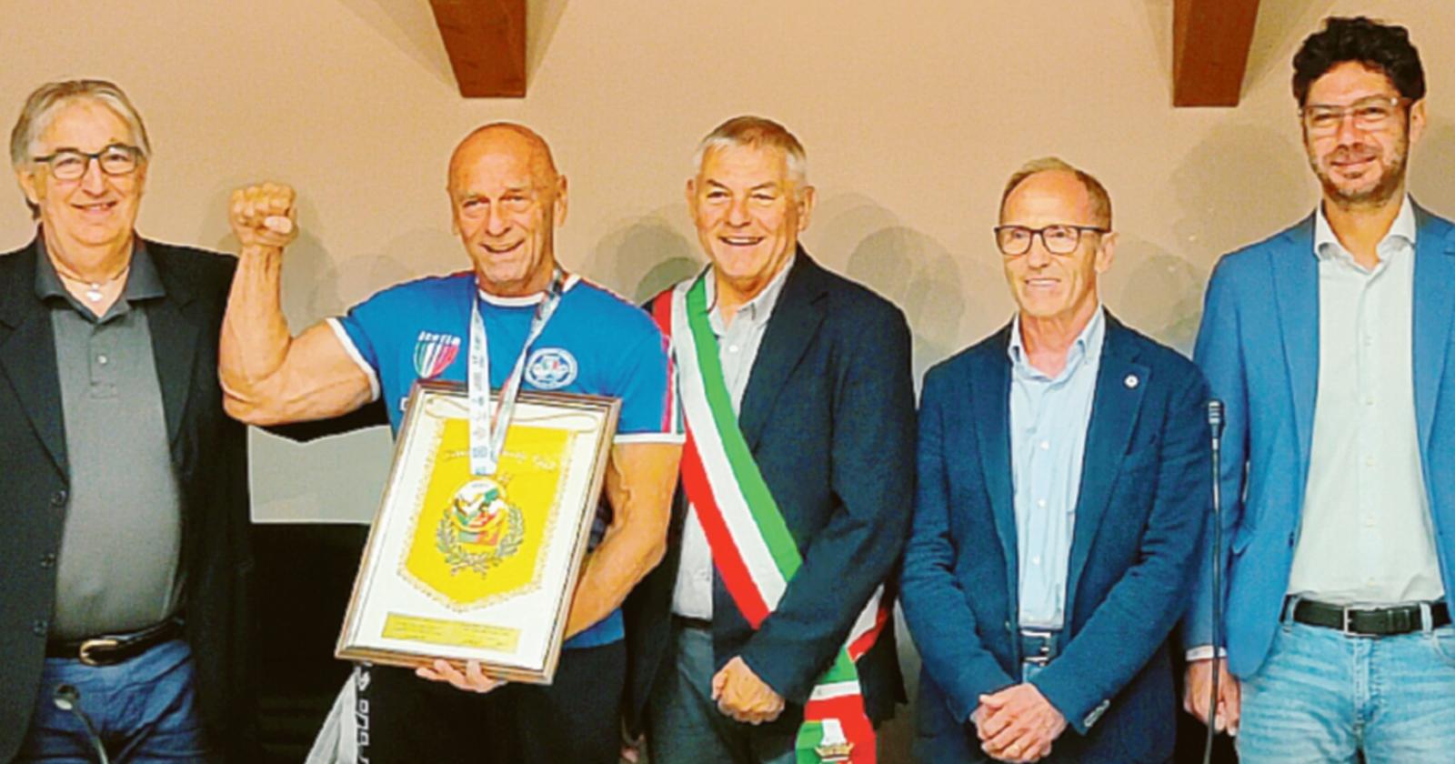 La città celebra il suo campione