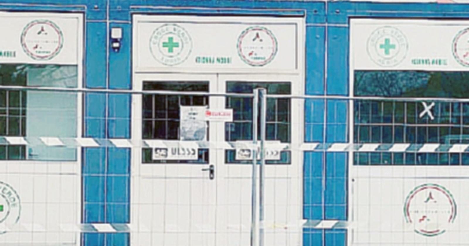 Punto sanità non agibile 