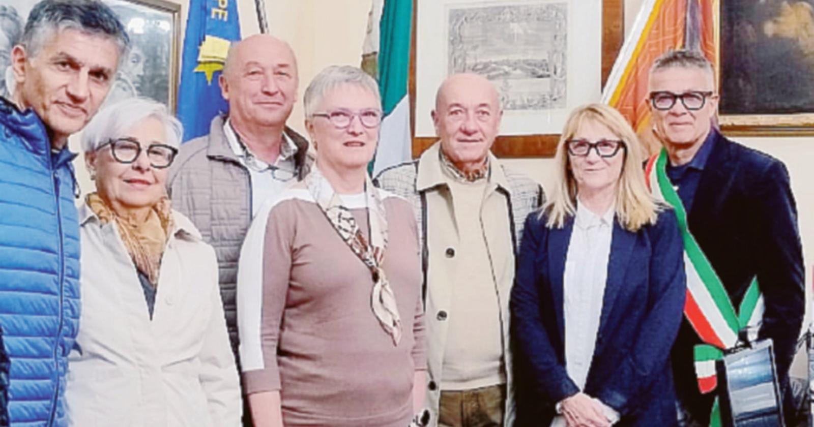Maldegem, accolta la gemella belga