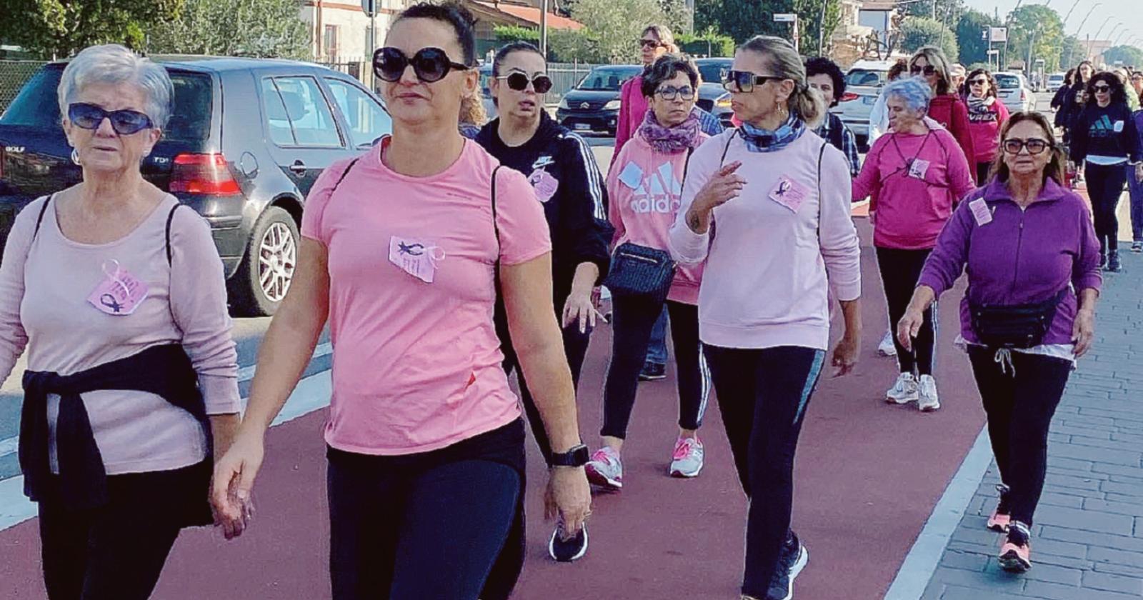 Un’onda rosa per la prevenzione