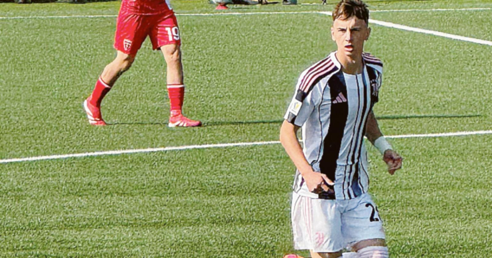 Primo gol bianconero per Tiozzo