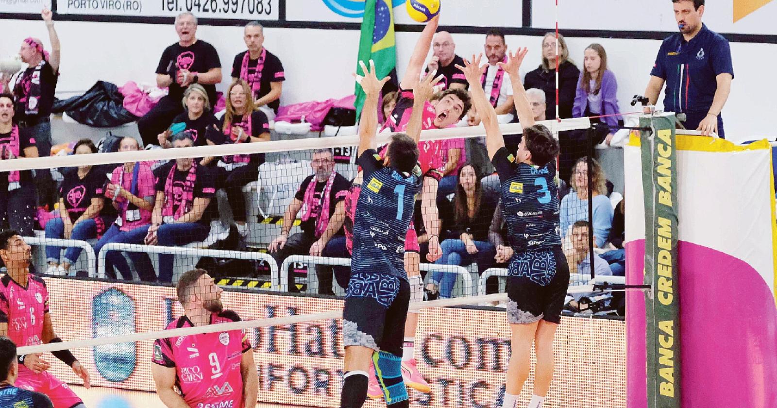 Delta Volley, pioggia nel Pineto