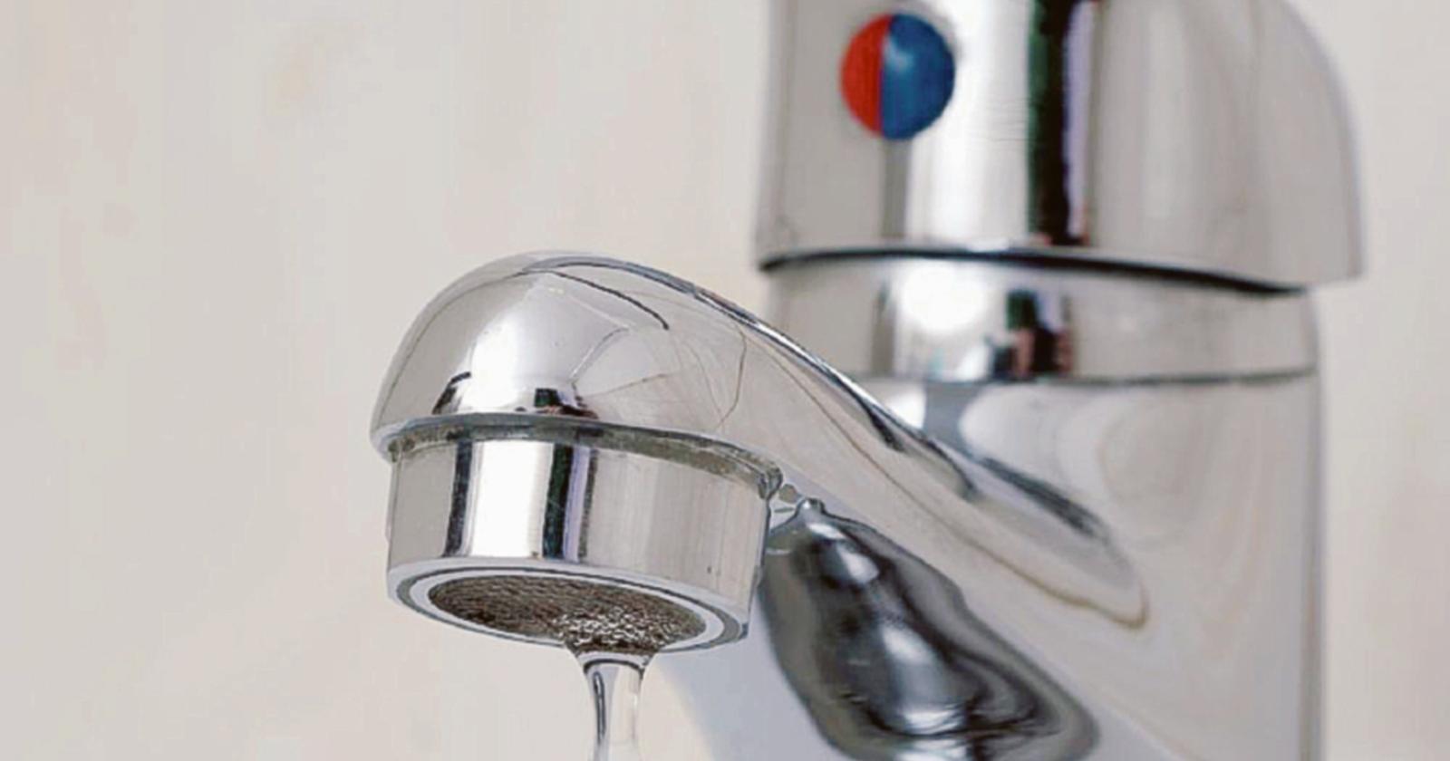 Lunedì 3 niente acqua