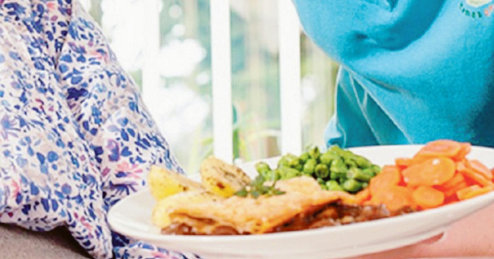 I pasti arrivano a domicilio