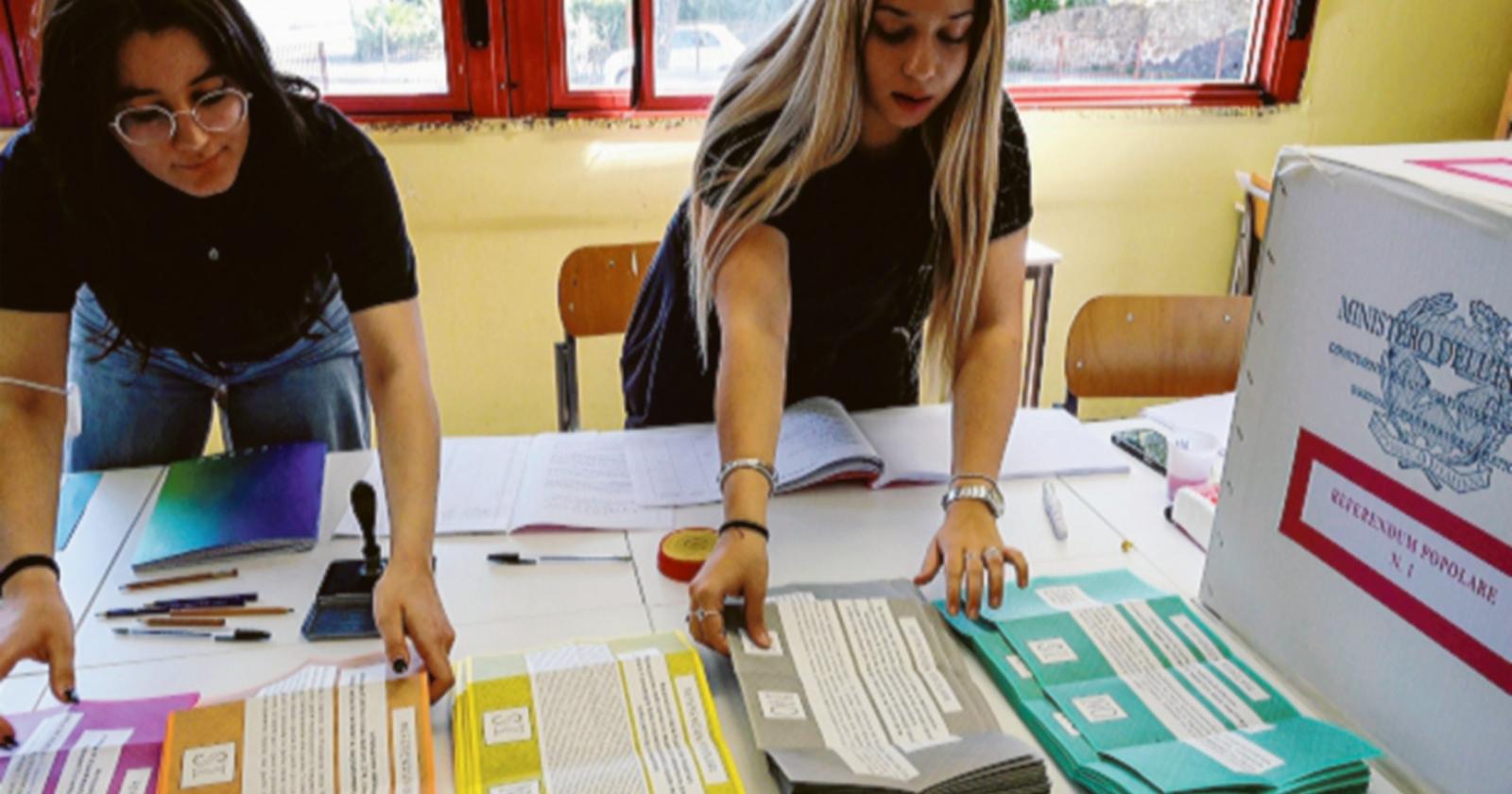 Nomina degli scrutatori già avviata la macchina