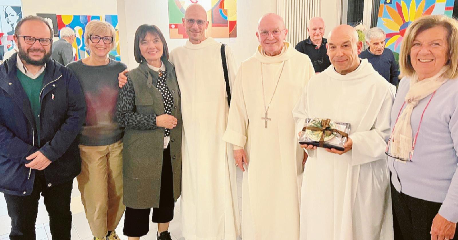 Pranzo medievale per gli Olivetani