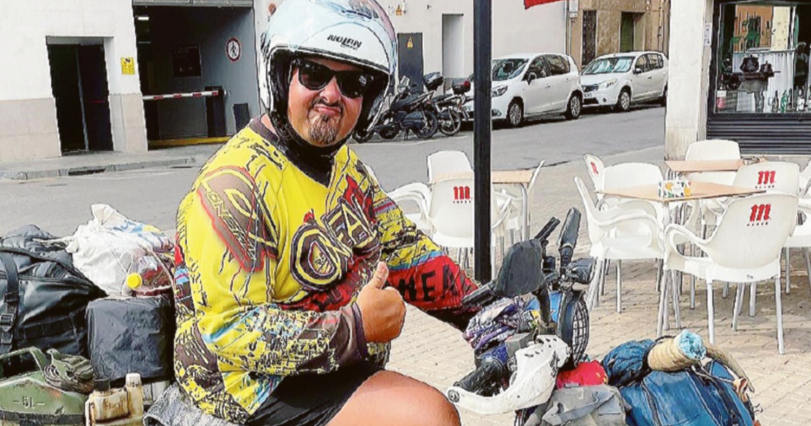 Rovigo-Dakar, avventura in Vespa