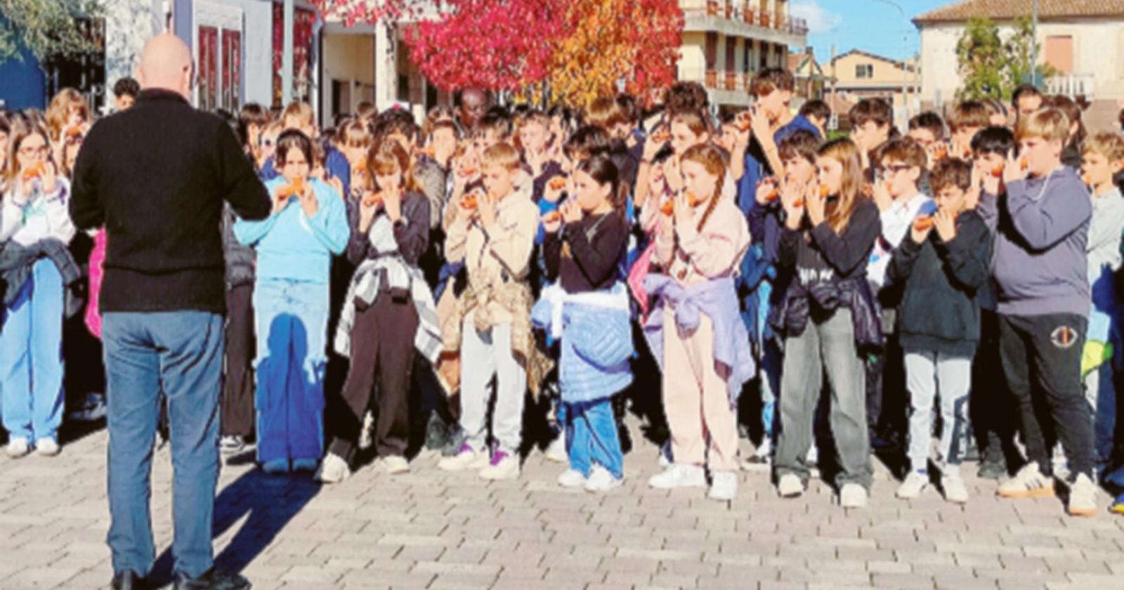 Gli studenti ricordano i Caduti