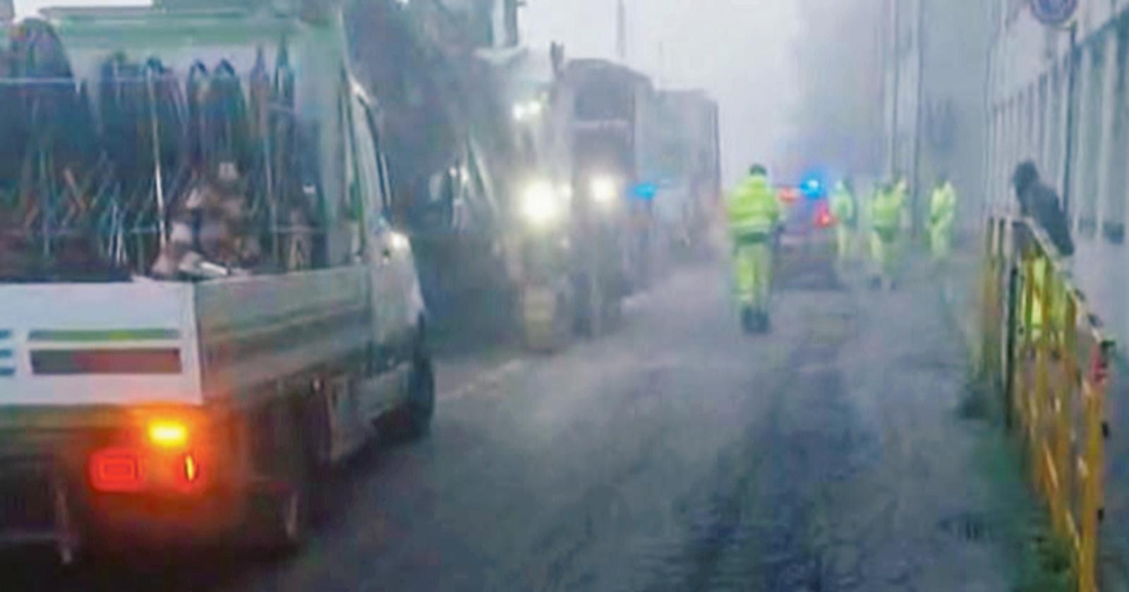 Sant’Andrea, profumo d’asfalto