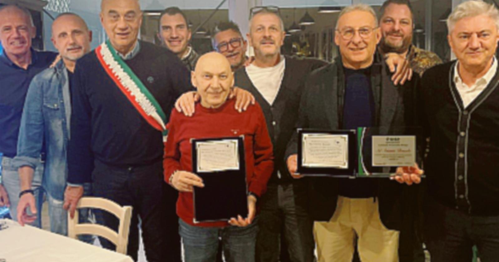 Targa alla carriera per 2 arbitri