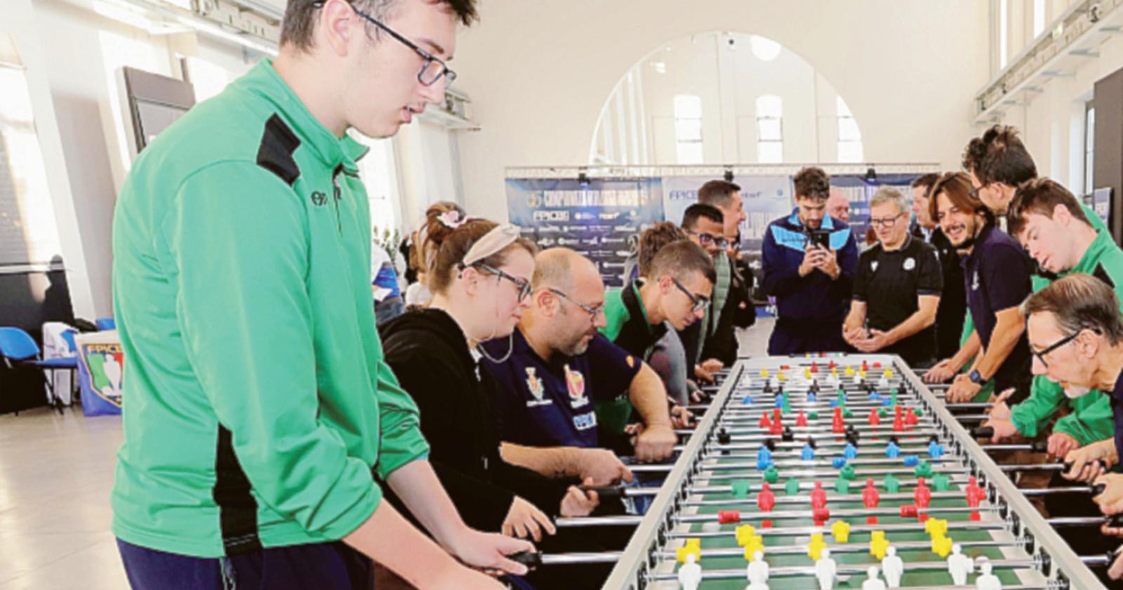 Il calciobalilla “aggancia” Rovigo