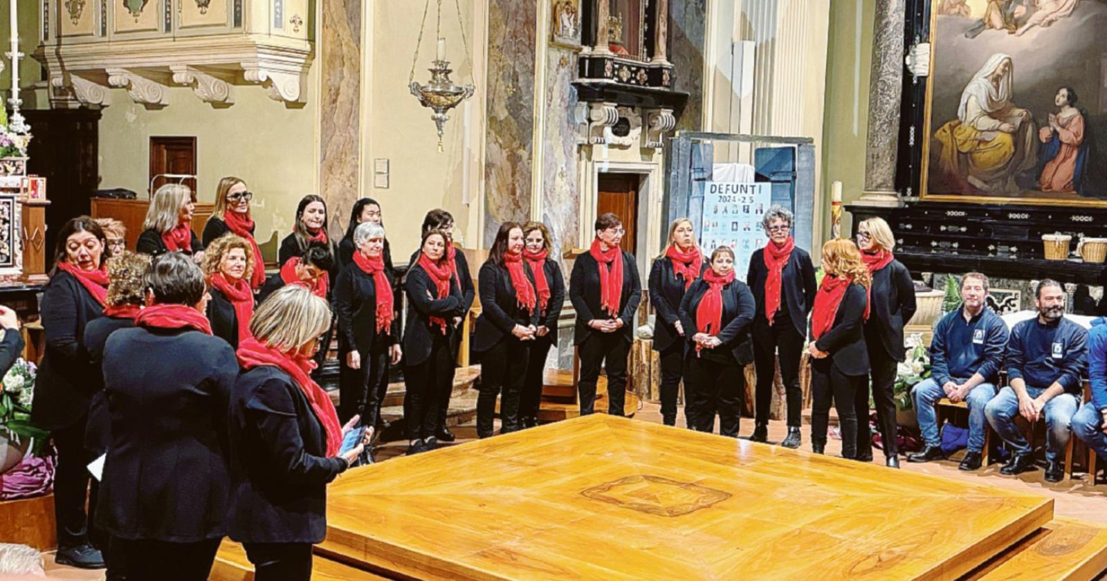 Il coro Plinius incanta Bergamo