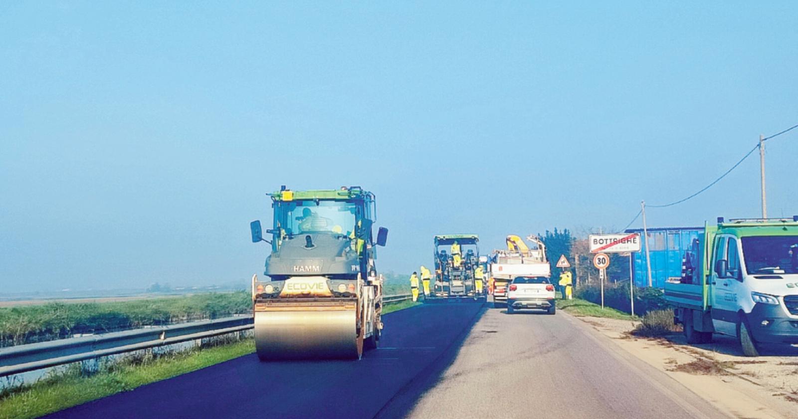 Finalmente è arrivato l’asfalto