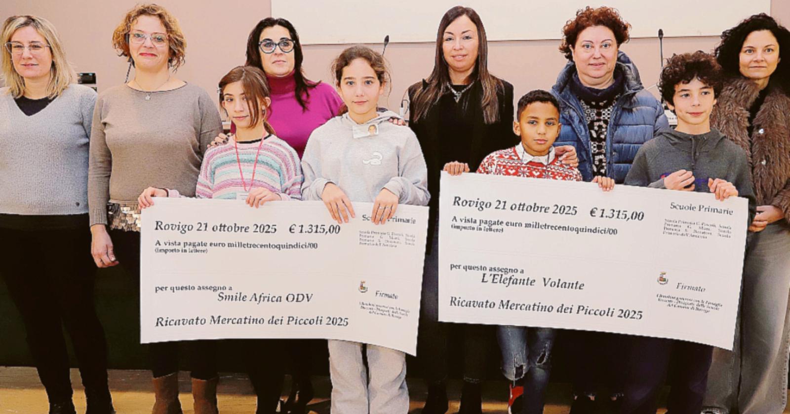 Un Mercatino dei piccoli ma una grande beneficenza