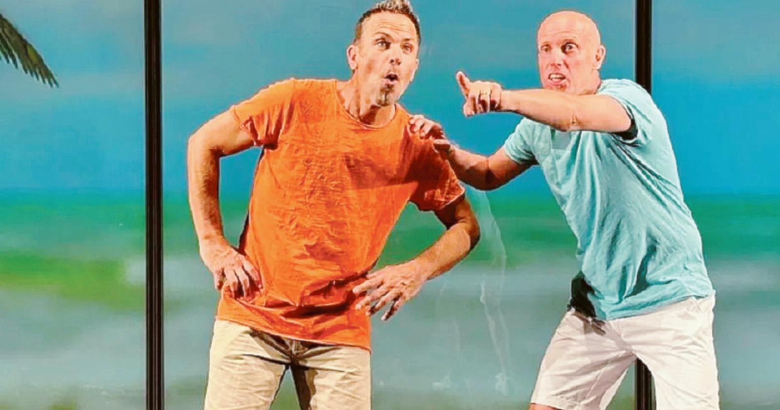 Una vacanza con un duo comico