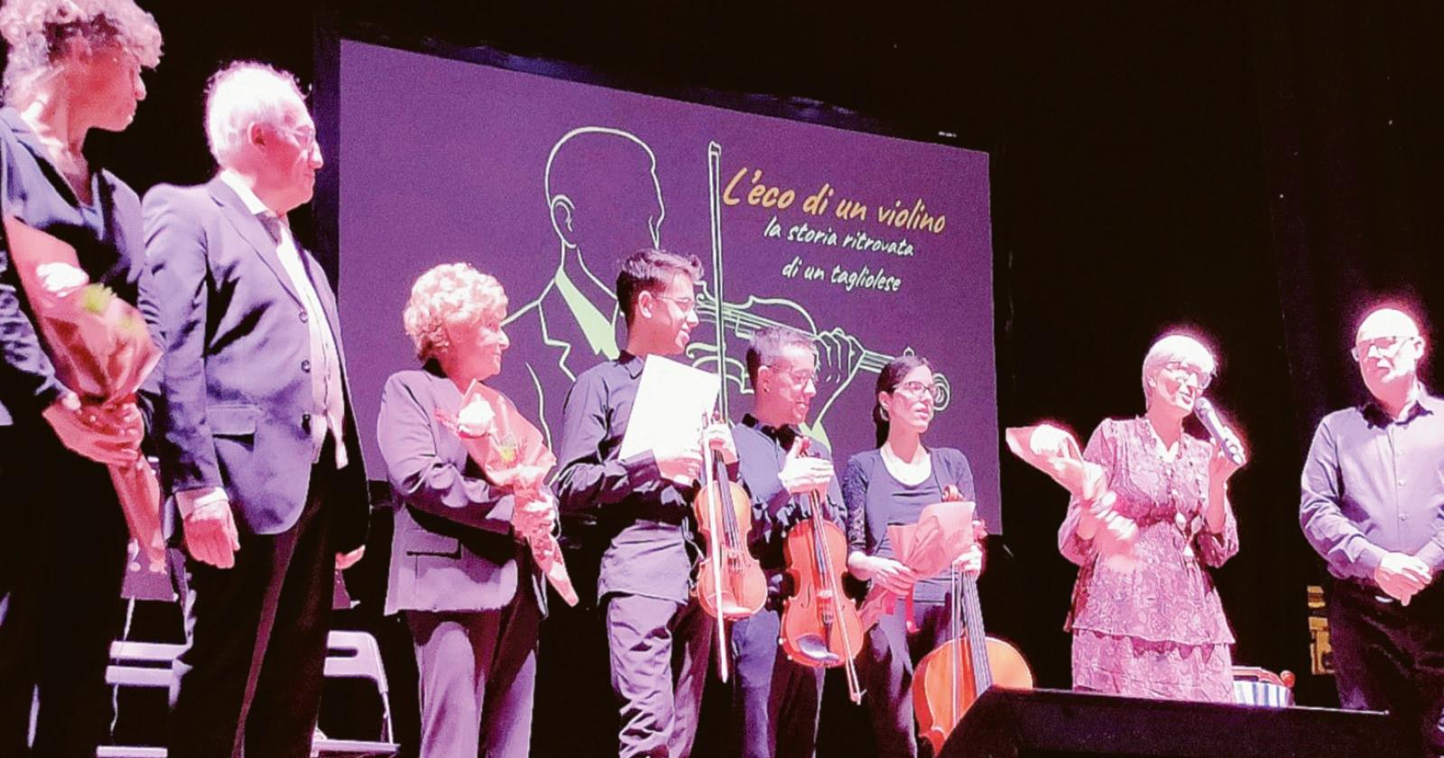 Conquistò tutti con un violino