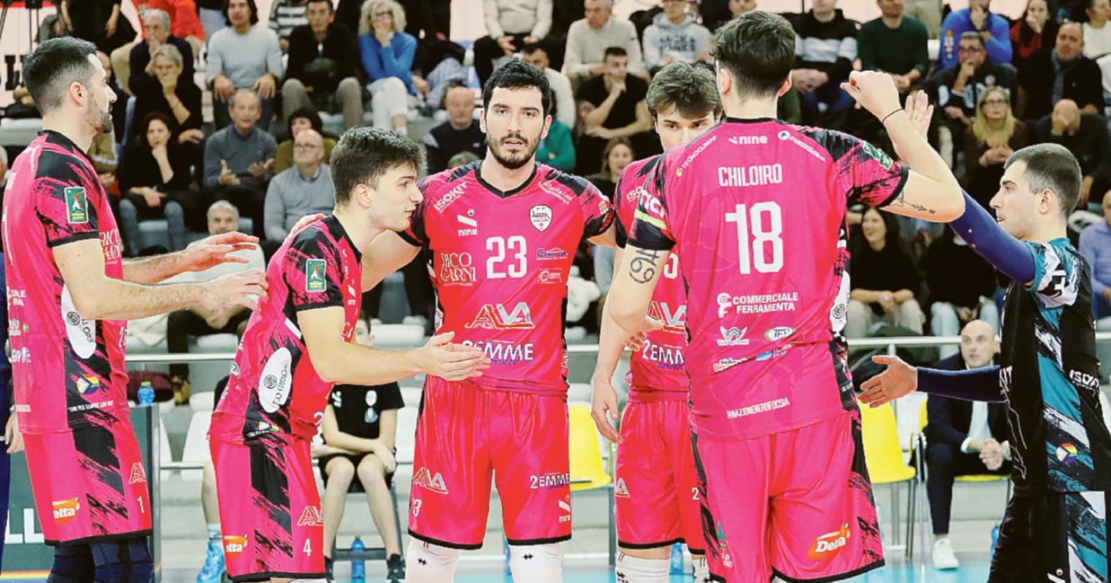 La Delta volley fa come i gamberi