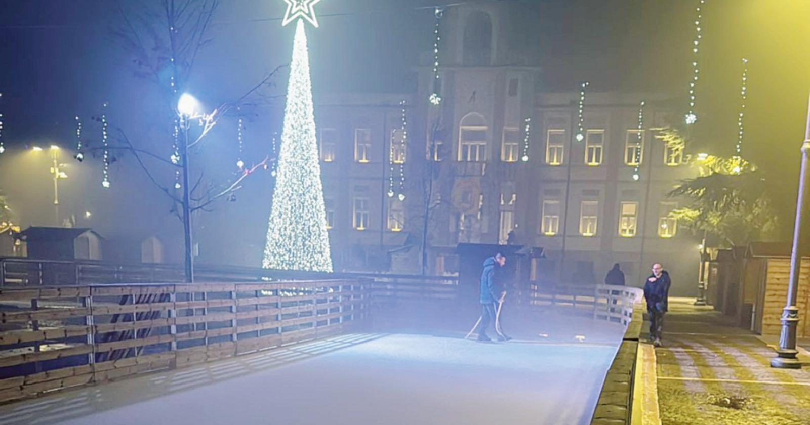 A Porto Viro parte anche la maxi pista di ghiaccio