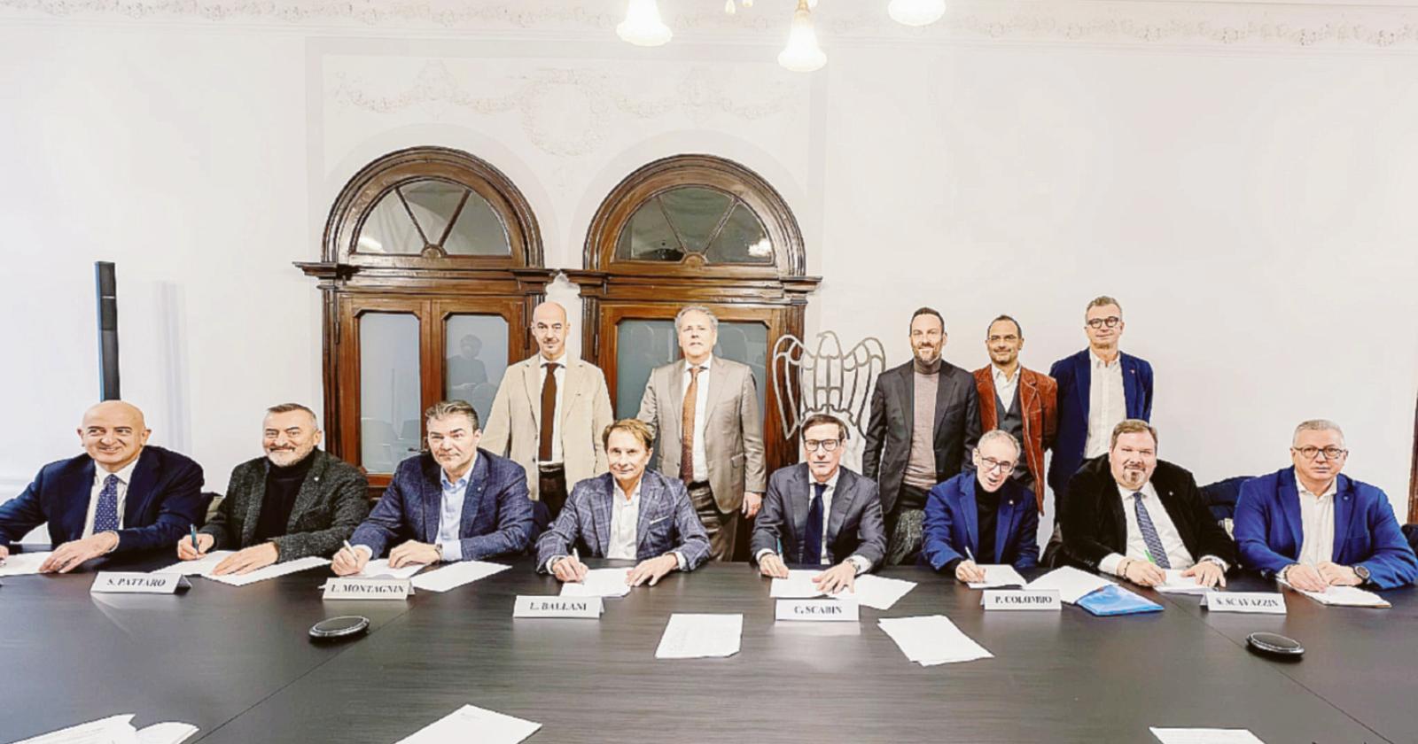 Firmato il patto per far crescere il Polesine