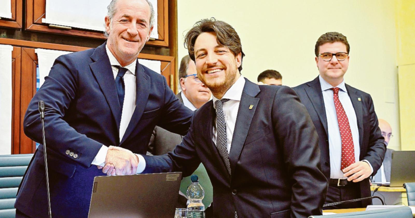 L&rsquo;aula veneta ha acceso i motori