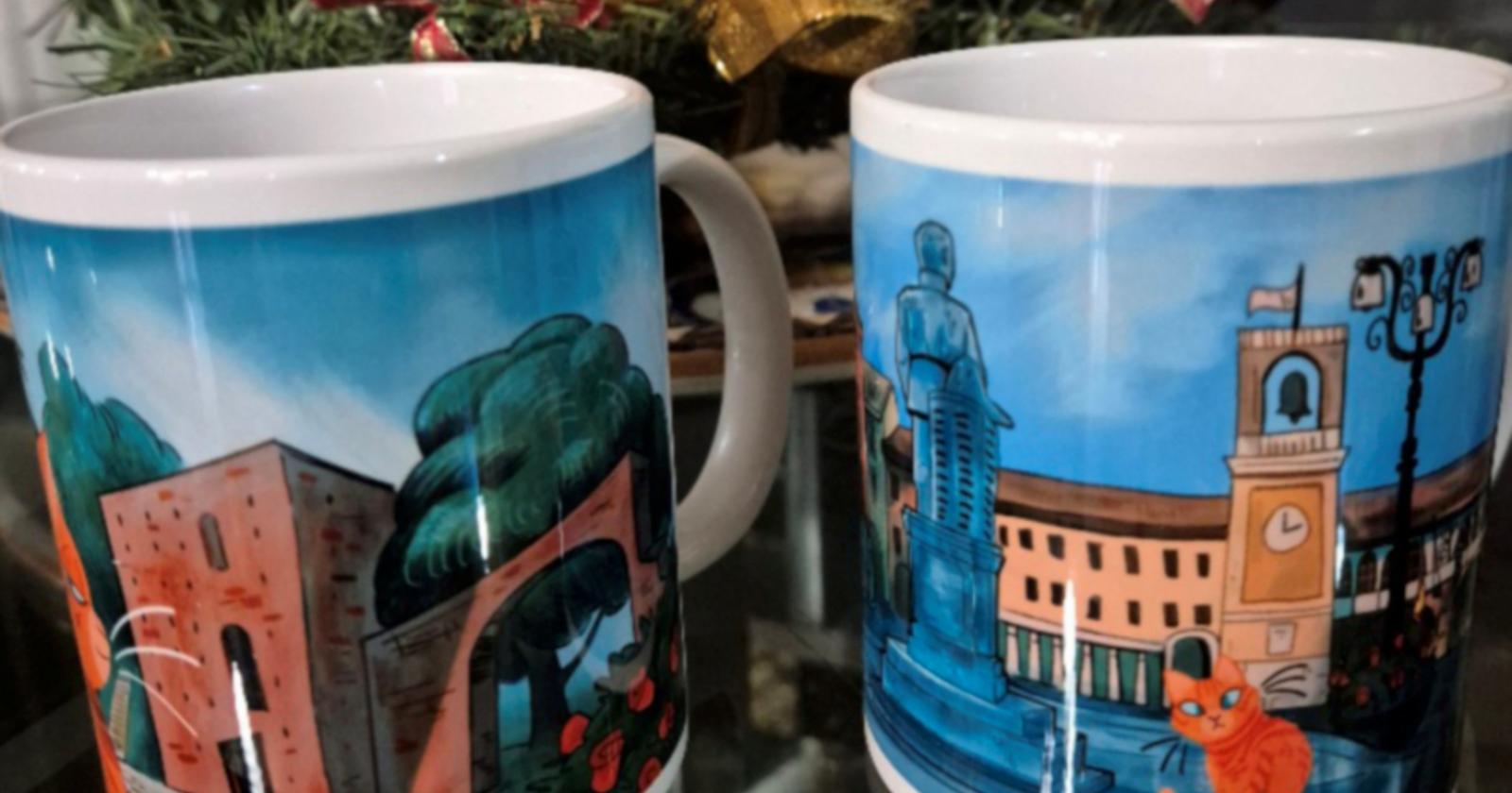 Ecco le tazze che celebrano la nostra citt&agrave; 