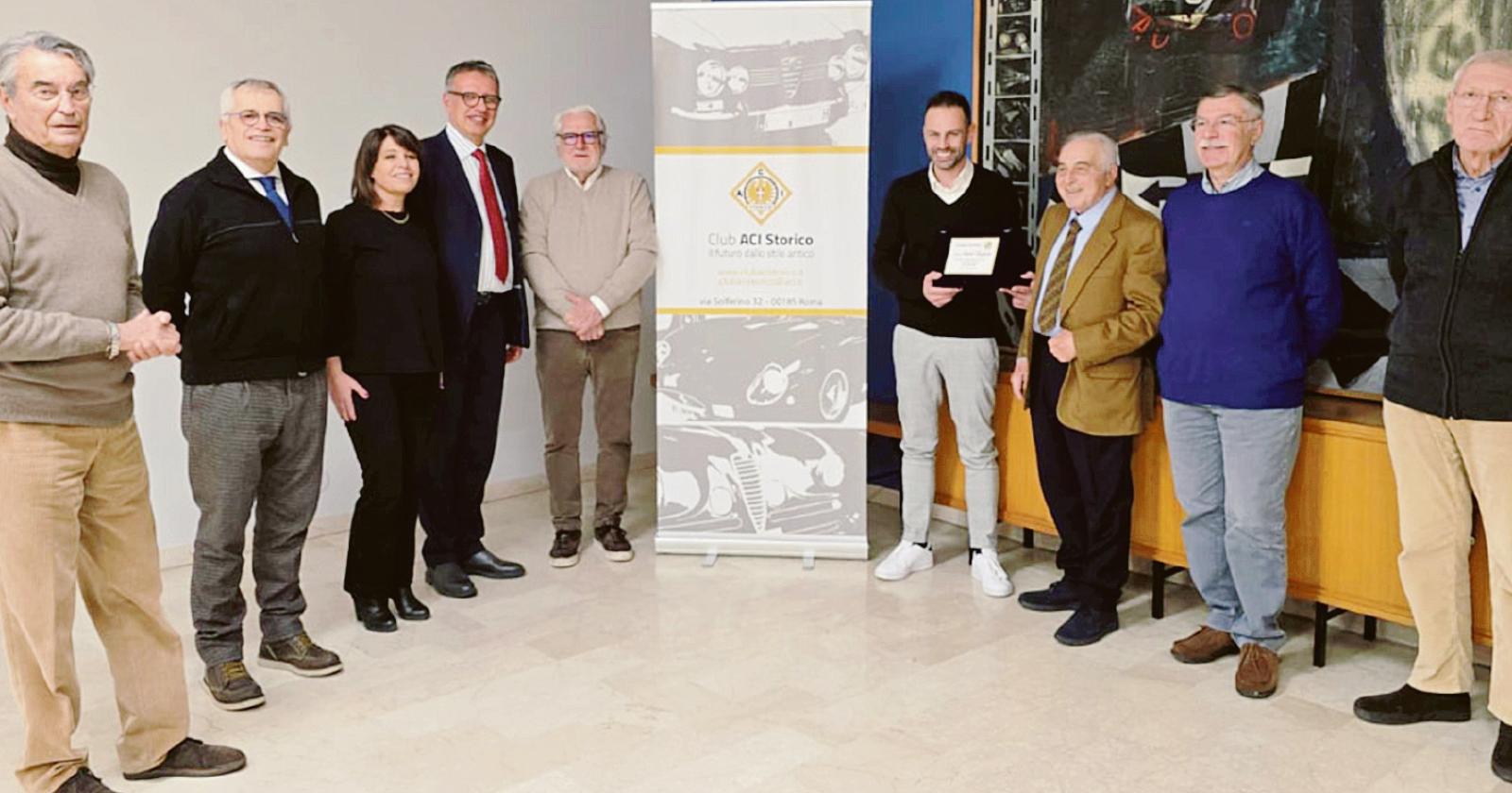 Bonfadini premiato da Aci Rovigo