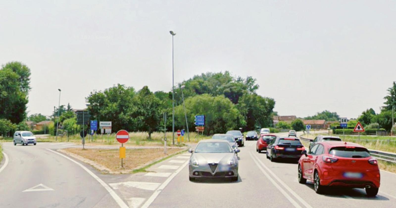 Una nuova rotatoria sulla Statale 16