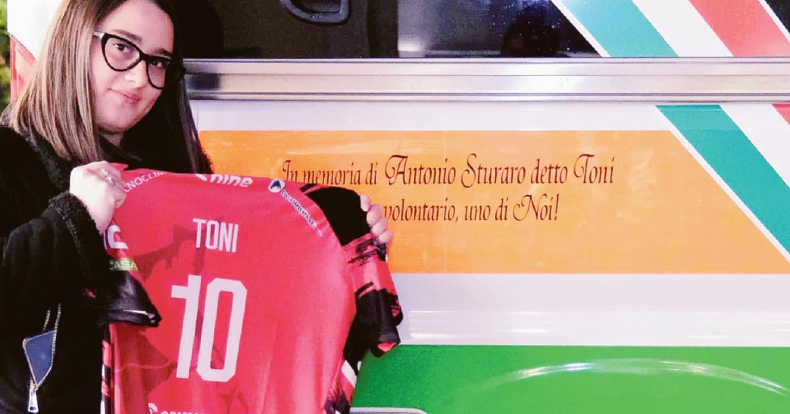 Un&rsquo;ambulanza intitolata a Toni Sturaro