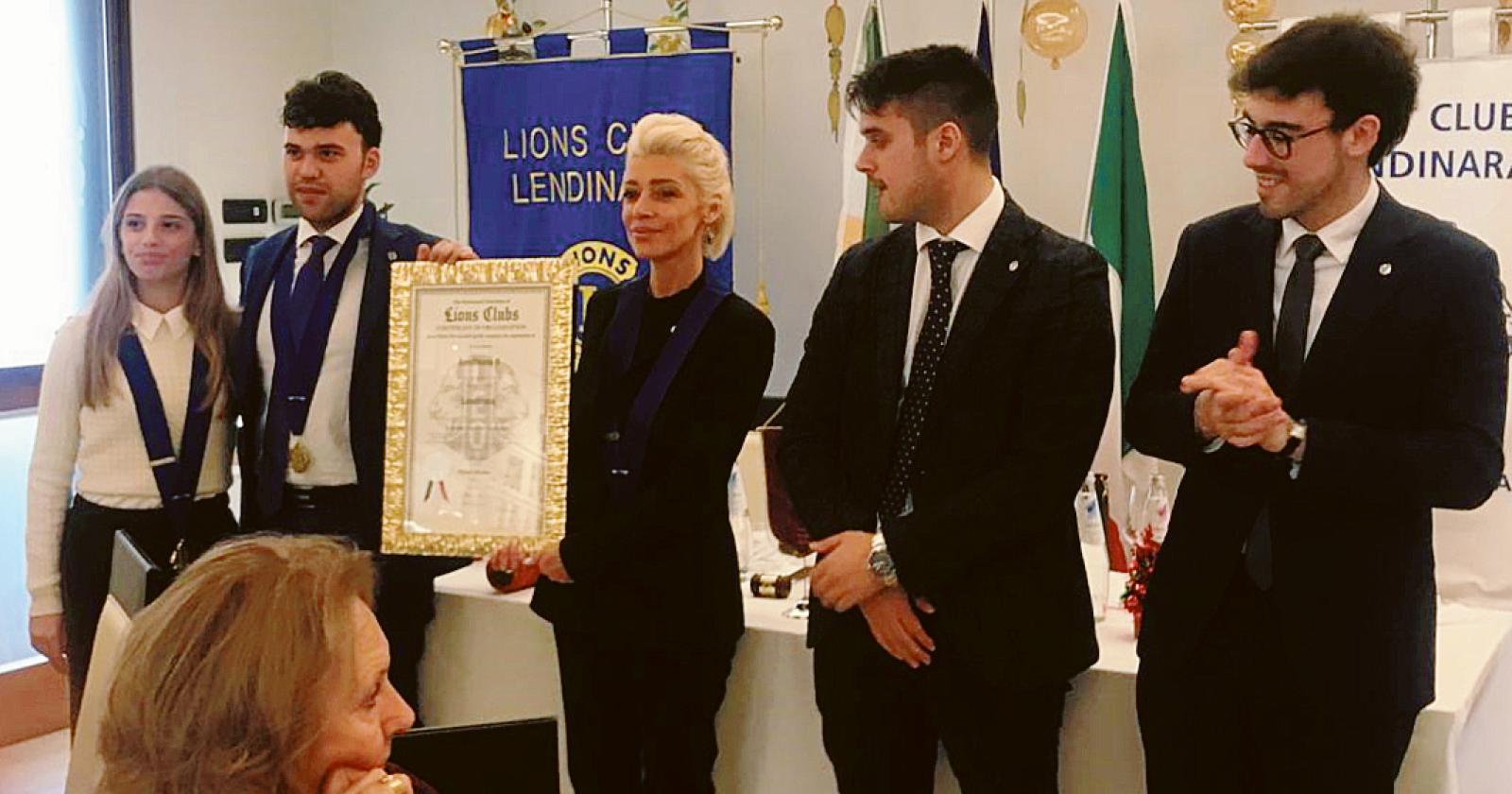 Scambio di auguri al Lions