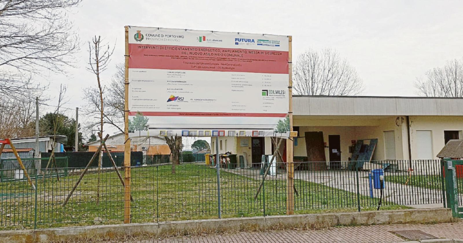 Nuovo asilo nido, i cantieri avanzano