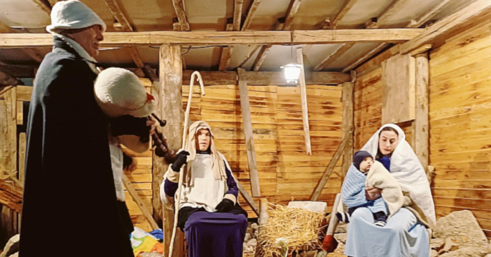 Un presepe vivente che incanta