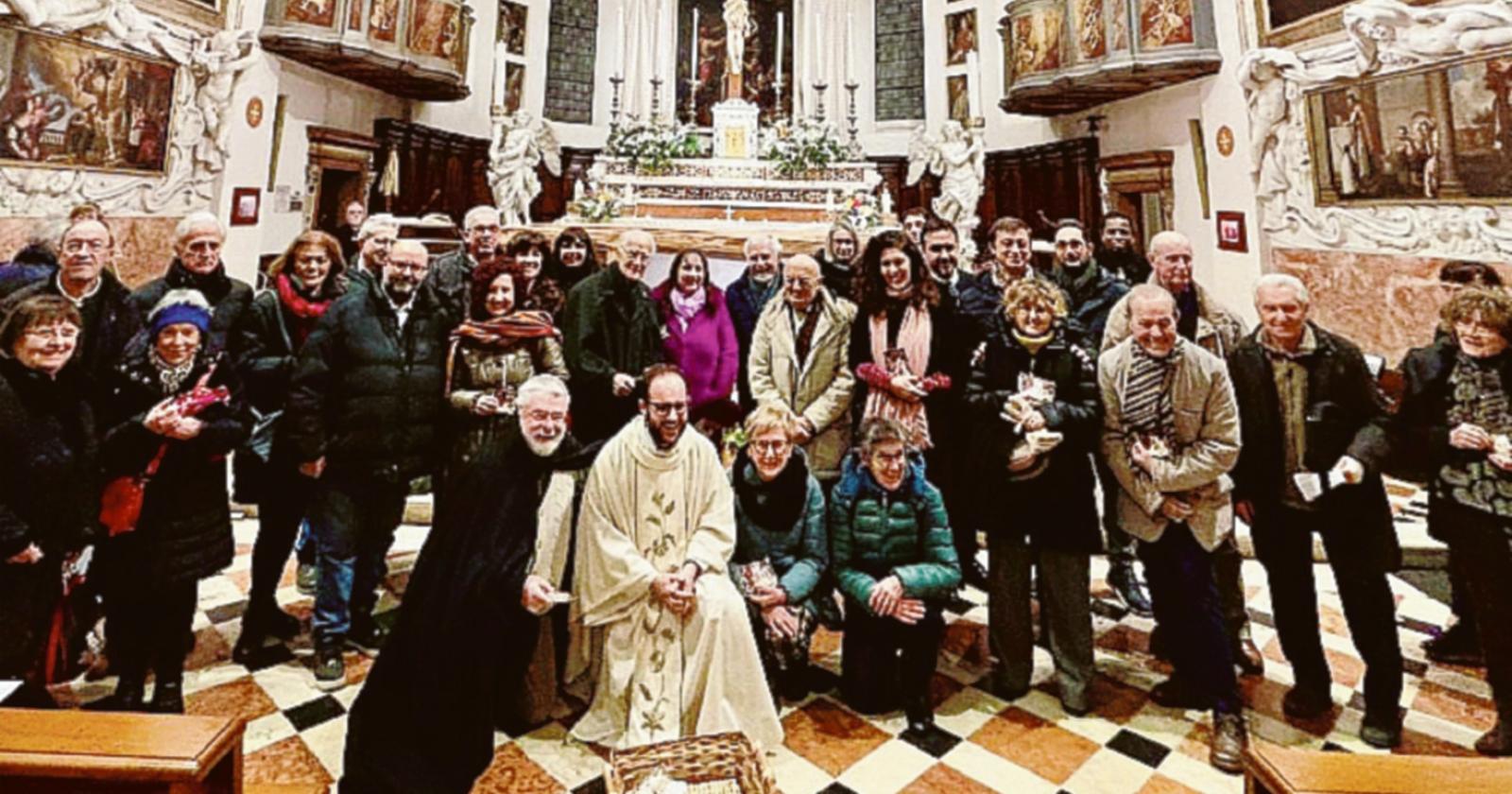 Una messa con e per gli artisti